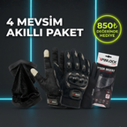 Motorcu Seti 4'lü Paket