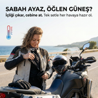 Motorcu Seti 4'lü Paket