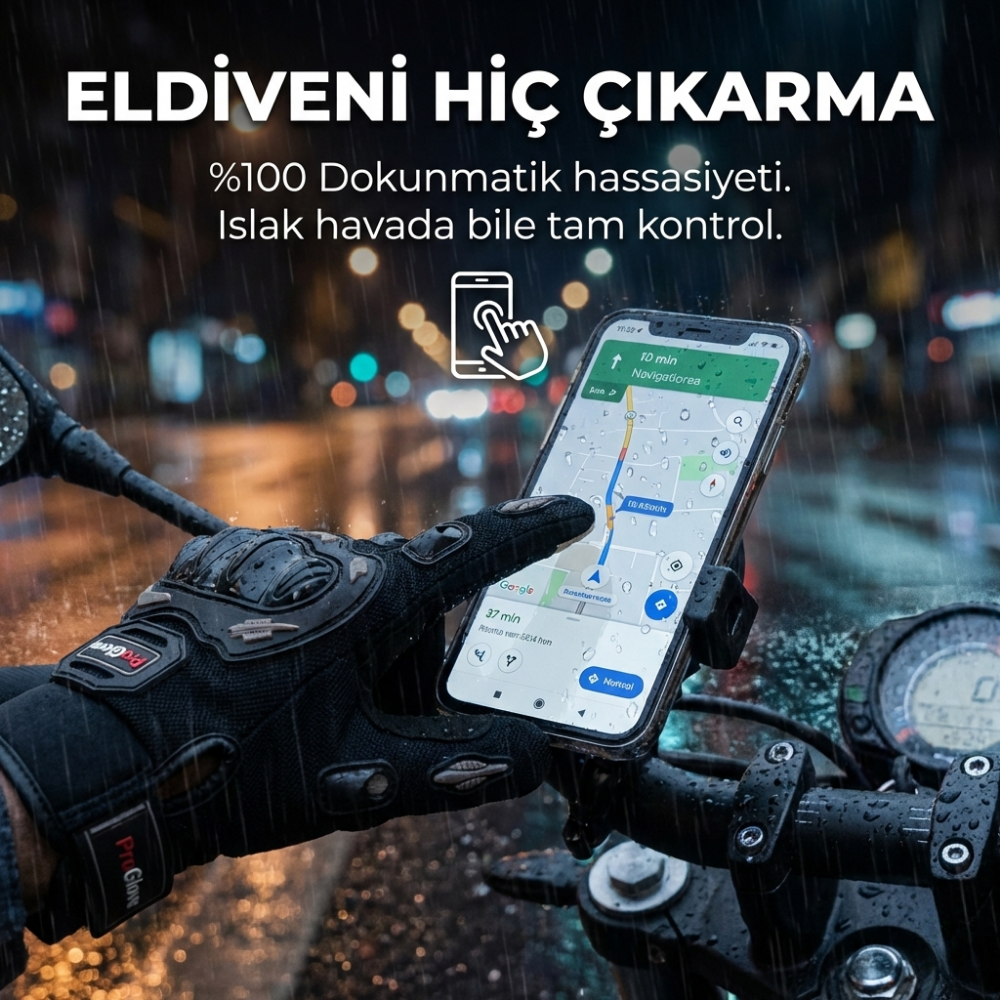 Motorcu Seti 4'lü Paket