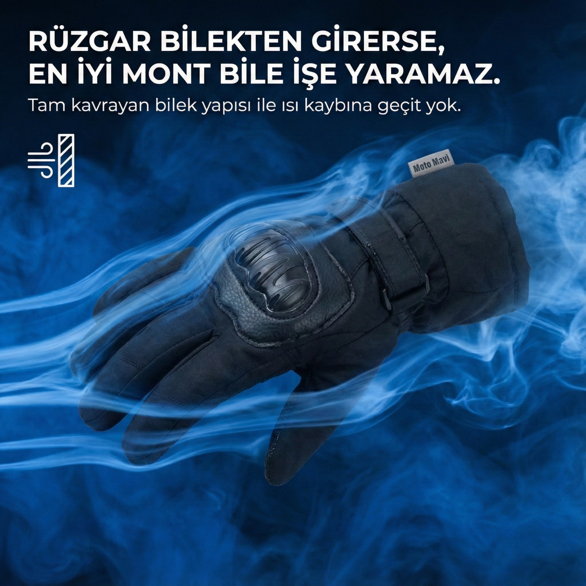 WinterPro Kışlık Motosiklet Eldiveni